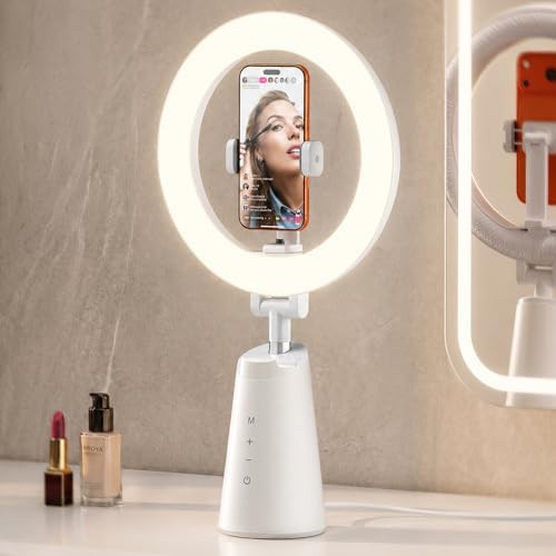 High CRI desk ring light for makeup