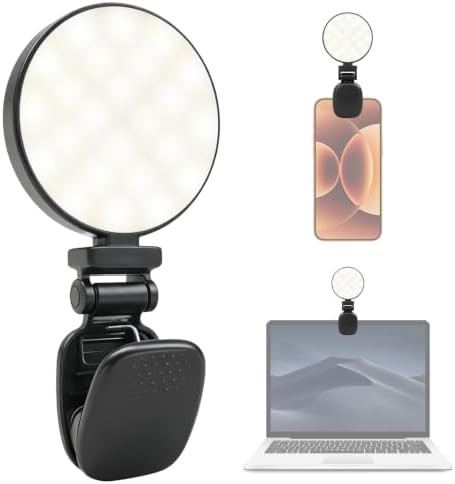 Rechargeable phone light with three interface modes