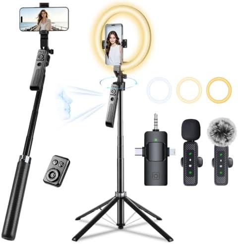 kit with tracking tripod and mics