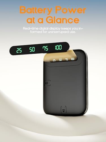 Clip on selfie light with digital display — photo 4